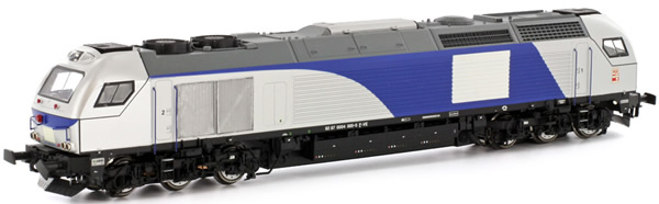 Kato HobbyTrain Lemke SU400516DS - Diesel Locomotive Vossloh EURO 4000 HGK DE39 (DCC Sound Decoder)